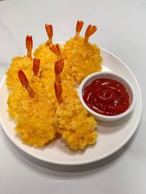 金玉蝴蝶虾
